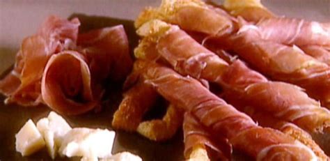 Prosciutto Wrapped Breadsticks Recipe Food Network Recipes Recipes Food Network Canada