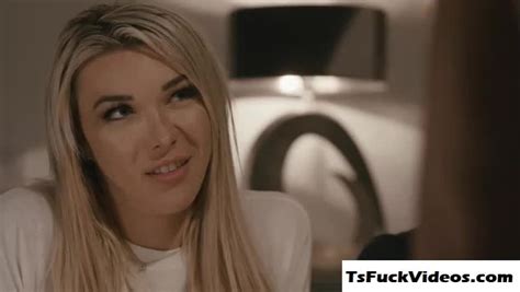 Blonde Trans Aubrey Kate Visits Neighbor And Ashemaletube