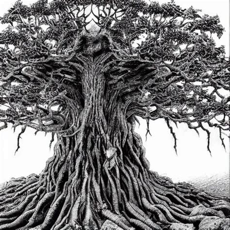 Tree Of Pain From Hyperion By Kentaro Miura Highly Stable Diffusion