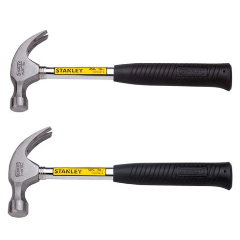 Stanley Tubular Steel Claw Hammers