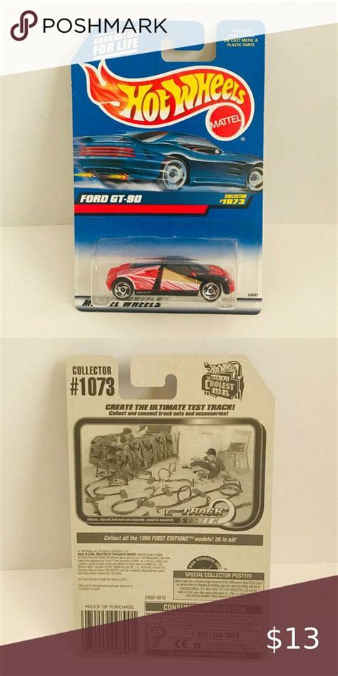 Hot Wheels Ford GT90 Mattel 24087 1998 Hot Wheels Mattel Corvette
