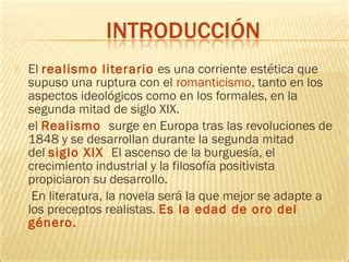 El Realismo Ppt