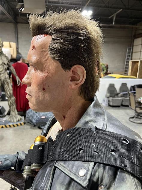 Battle Damaged T2 Terminator Arnold Schwarzenegger