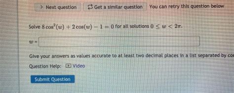 Solved Solve For T 0 Next Question Get A Similar Question