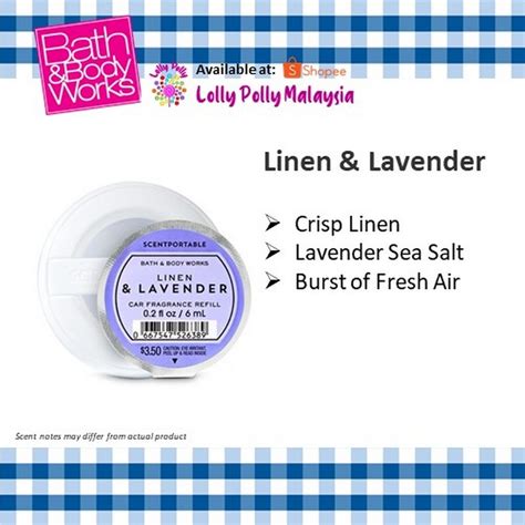 In Stock Authentic Bath And Body Works Linen And Lavender