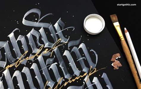 Blackletter calligraphy alphabet | Calligraphy alphabet, Calligraphy ...