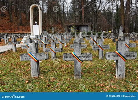 Heroes Cemetery In Sinaia Editorial Photography Image Of Hero 135924352