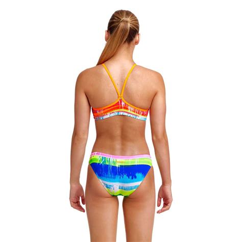 Funkita Racerback Dye Hard Bikini Multicolor Swiminn