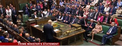 Brexit Dominates New Prime Minister Boris Johnsons Opening Statement