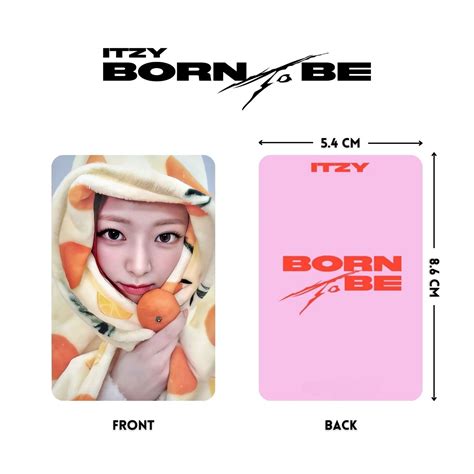 Itzy Born To Be Pob Photocards Set