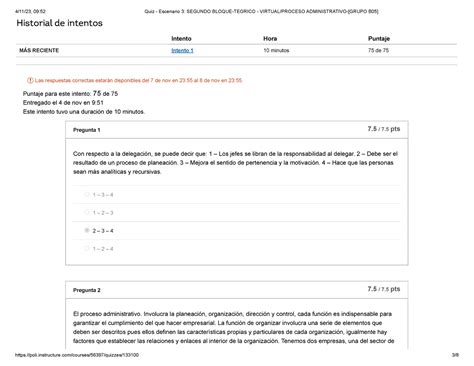 Quiz Awesrdtfgyuhioewrty Historial De Intentos Intento Hora Puntaje