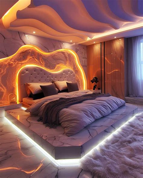 20+ Ideal Bedroom Back Wall Designs to Reflect Your Style • 333k ...