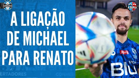 Diário do Grêmio KTO O que Renato e Michael conversaram Cara nova