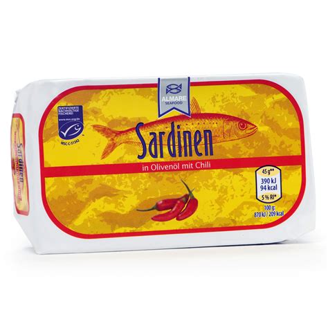 ALMARE SEAFOOD Sardine In Olio Di Oliva Con Peperoncino ALDI