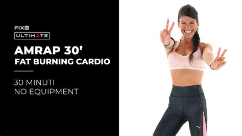 Amrap Minuti Cardio Workout Brucia Grassi