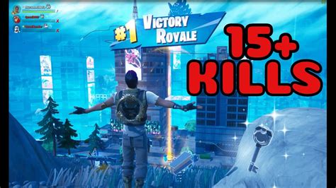 Fortnite Victory Royal Eclipsed Estate 15 Plus Kills Youtube