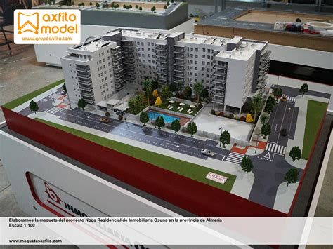 La Maqueta Noga Residencial Almer A Maquetas Axfito