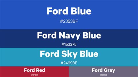 Ford Rebranding (2023) on Behance