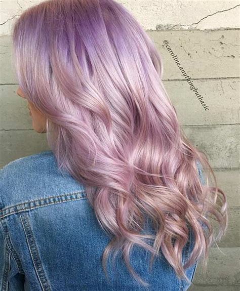 25 Beautiful Lavender Hair Color Ideas | StayGlam