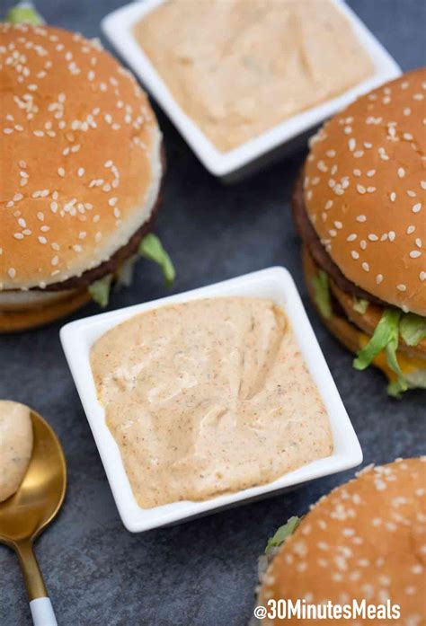 Big Mac Sauce Copycat - 30 minutes meals