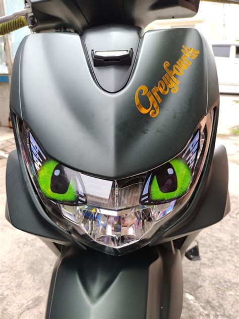 Winker For Yamaha Gravis 125 Green Toothless Eyes Lazada PH