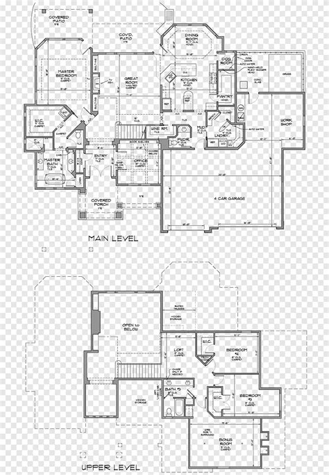 Floor Plan Architecture Technical Drawing Design Angle White Png