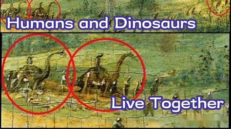 Humans And Dinosaurs Lived Together Youtube