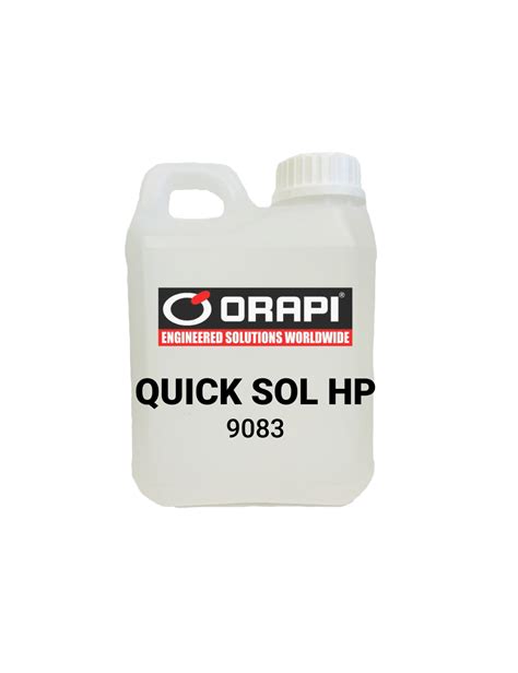 Orapi D Graissant Industriel Quick Sol Hp Jerrican L Sbci