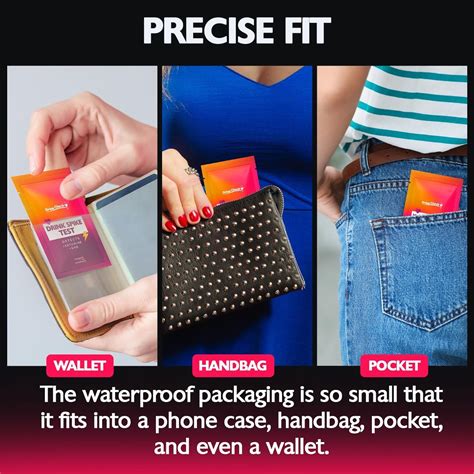 Parahealth DrinkCheck Drink Spiking Test Strip, 1 Test, Escape India | Ubuy