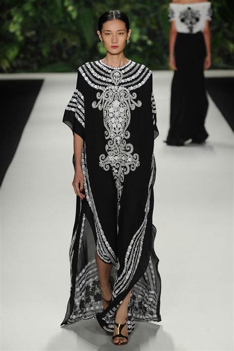 Naeem Khan Spring 2014 Ready To Wear Collection Runway Looks Beauty