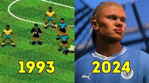 Evolution Of Fifa Games 1993 2024 Youtube