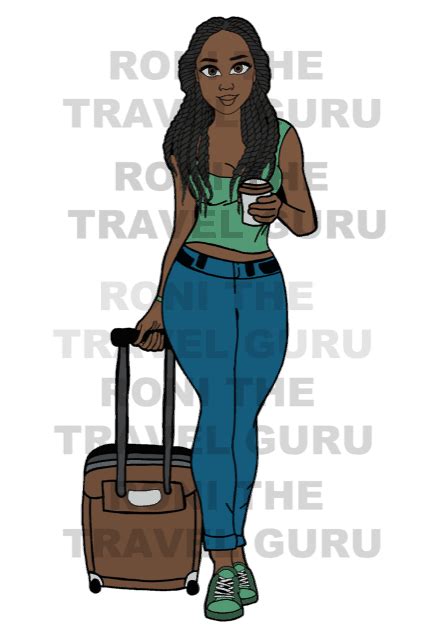 Black Girls Trip Traveling Clipart 10 Free Cliparts Download Images