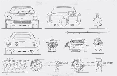 Ferrari 250 Gto Dashboard