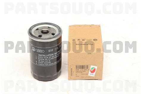 OIL FILTER/VW-GOLF/PASSAT/POLO 056115561G | VAG Parts | PartSouq