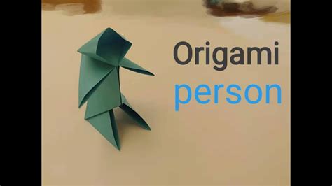 Simple Origami Man: A Step-by-Step Guide to Crafting a Classic Paper ...