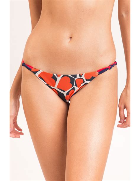 Partes De Abajo De Bikini Bottom Amore Red Essential Rev Marca Rio De Sol