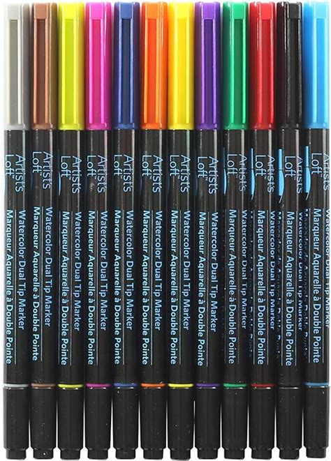 Artist S Loft Watercolor Dual Tip Markers 12 Amazon Ca Home Kitchen