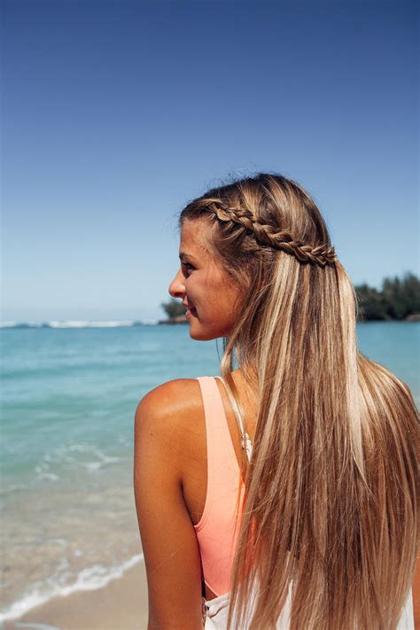 Butts And Braids Barefoot Blonde Hair