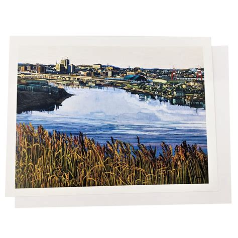 Saint John Skyline Notecard – NBM Boutique MNB