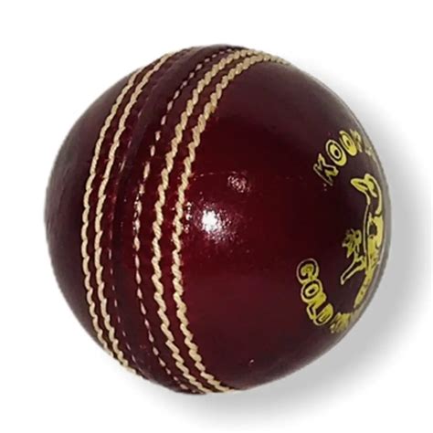 Kookaburra Gold King Cricket Ball Red Senior Grade A - Cricket Best Buy