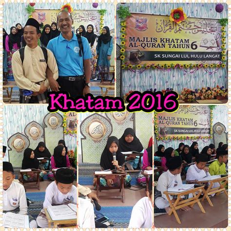 Panitia Pendidikan Islam Khatam Tahun 6 2016