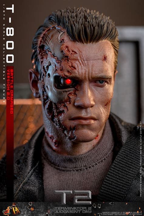 Hot Toys Reveals TERMINATOR 2 JUDGEMENT DAY Battle Damaged T 800 Action Figure GeekTyrant