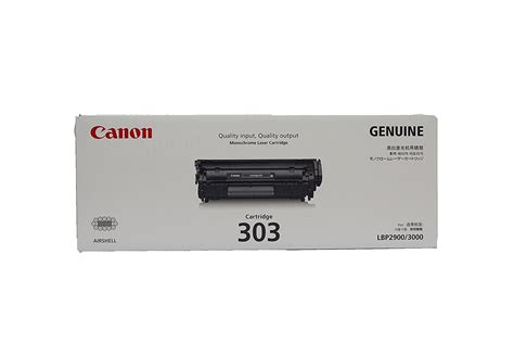 Buy Canon Original 303 Black Toner Cartridge Lbp 2900 3000 Online ₹900 From Shopclues