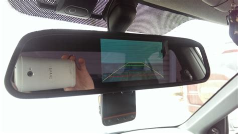 Камера заднего вида и монитор в зеркале — Hyundai Accent (2G), 1,5 л ...