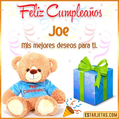 Feliz Cumplea Os Joe Im Genes Tarjetas Y Mensajes