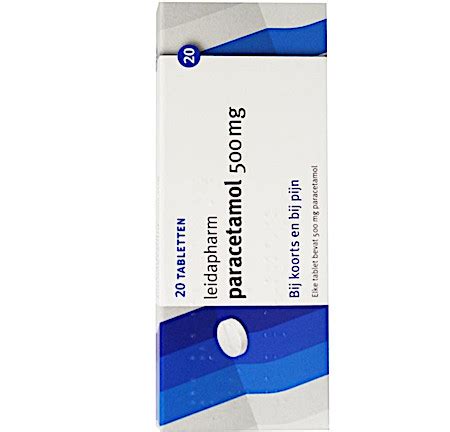 Leidapharm Paracetamol 500 Mg 20 Tabletten