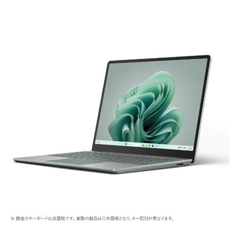 2023年10月03日発売 Surface Laptop Go 3 12 4インチ 2023年10月発売 セージ intel Core