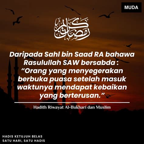 Parti Muda On Twitter Hadis Ketujuh Belas Satu Hari Satu Hadis