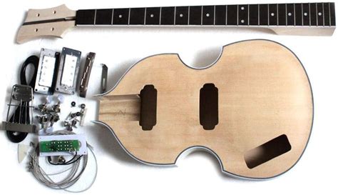 LYNLYN Guitares cueillette de Guitare DIY ÉLECTRIQUE Bass Guitar KIT