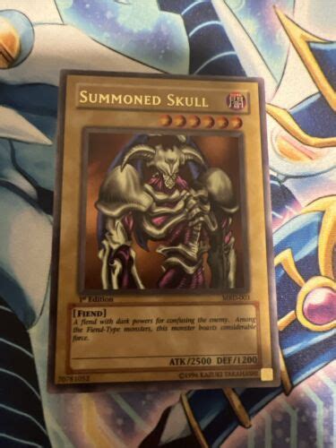 Yu Gi Oh Summoned Skull MRD 003 Ultra Rare 1st Edition Metal Raiders